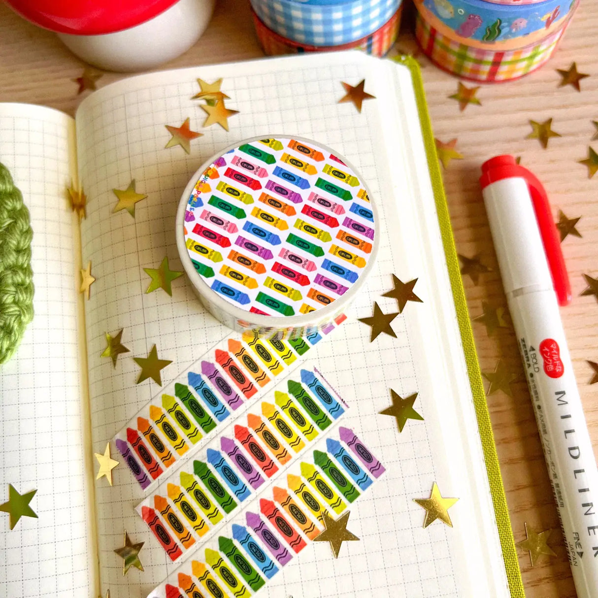Crayon Washi Tape