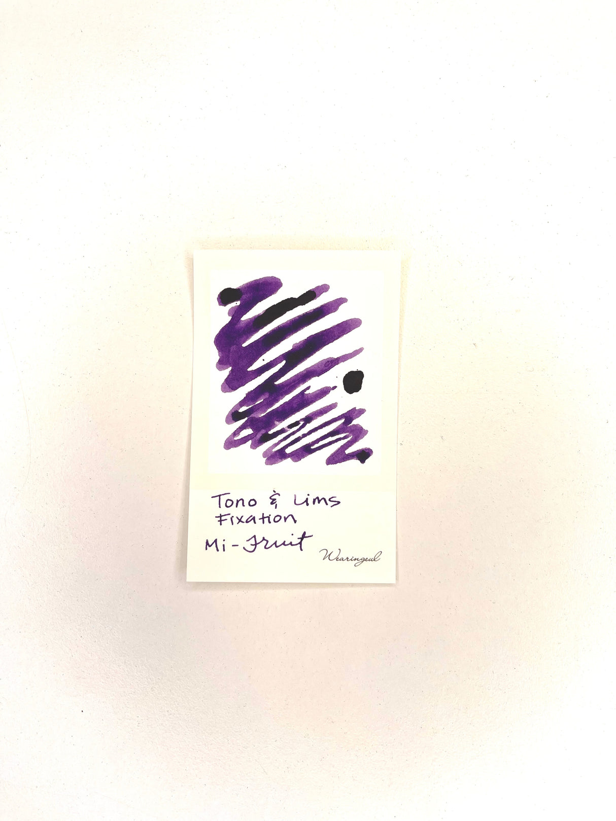 TONO & LIMS Ink - Fixation - 実 (Fruit)