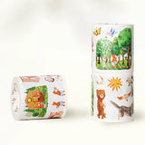 Little Red Riding Hood Washi Tape Sticker Set