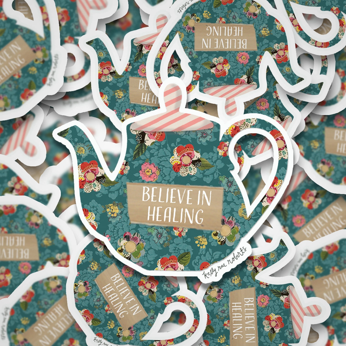 Believe in Healing Vinyl Sticker