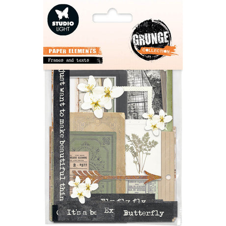 Nr. 10, Frames & Texts Grunge Paper Elements