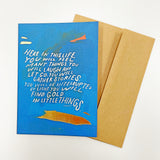 Beautiful Wishes Birthday Card