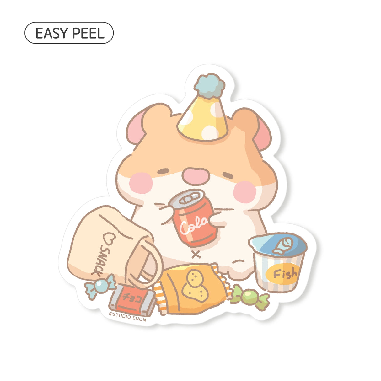 Studio Enon - Private Snack Meeting Sticker