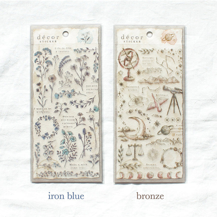 Iron Blue Decor Sticker