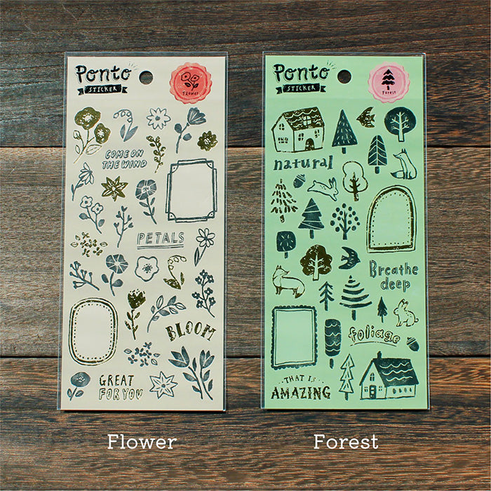 Ponto Sticker Flower