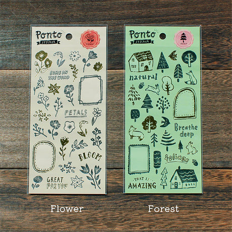 Ponto Sticker Flower