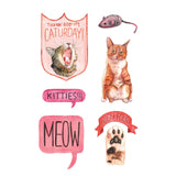 Cat's Meow Sticker Book