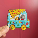 Bel’s Art World Iron-on Patch - Pizza Days