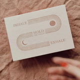Anna Cosma Postcard - Inhale - Exhale