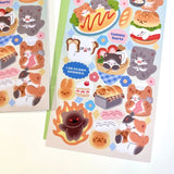 Maobabie Sticker Sheet - Cooking and Baking Kitties