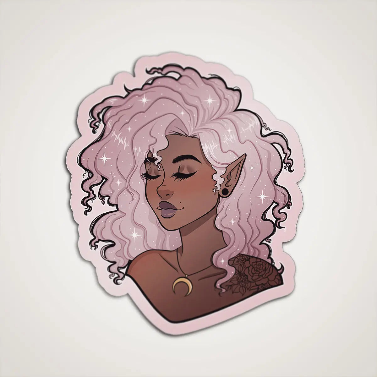 Alchemy Elf Girl Vinyl Sticker