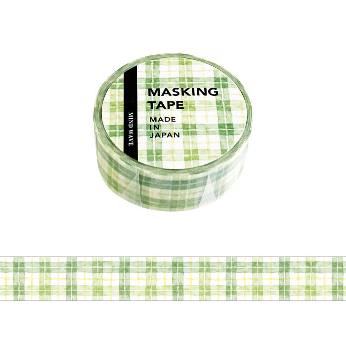 Mind Wave - Pattern Check 11 Washi Tape