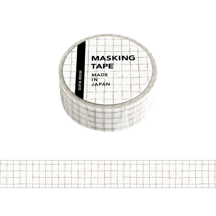 Mind Wave - Pattern Check 12 Washi Tape