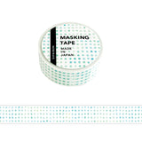 Cinta washi con estampado de cuadros escoceses, número 9 