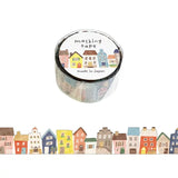 Mind Wave Die-Cut Washi Tape - Houses and Streets