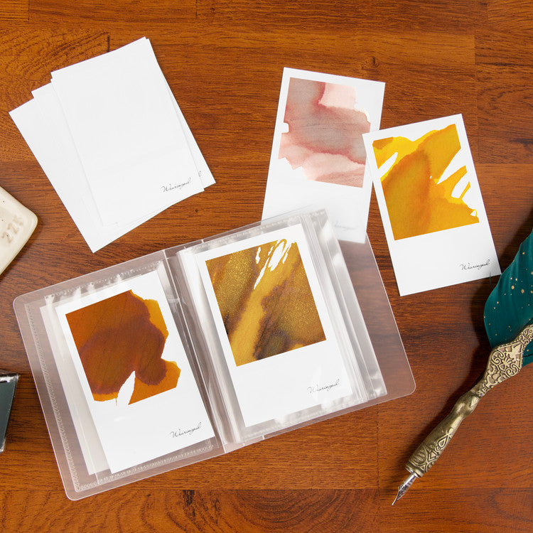 Wearingeul Ink Color Swatch Card - Instant Film