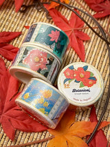 Pegushi Washi Tape - Botanical Stamp