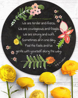 Feel the Feels Vinyl Sticker