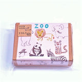 Zoo Animals Mini Washi Matchbox (5 rolls)