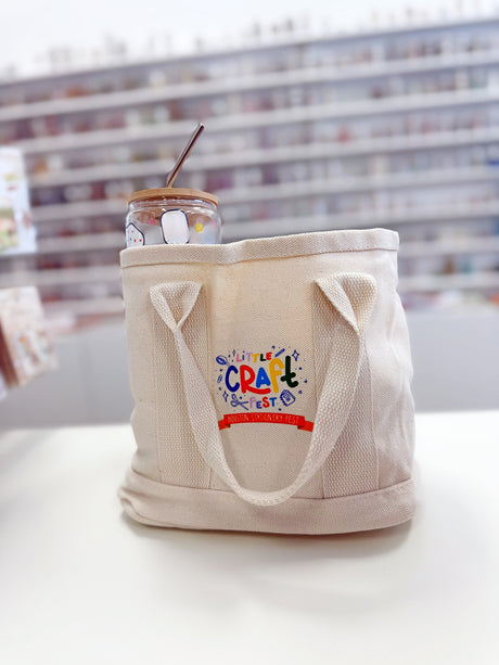 Mini Canvas Tote Bag - Little Craft Fest Exclusive