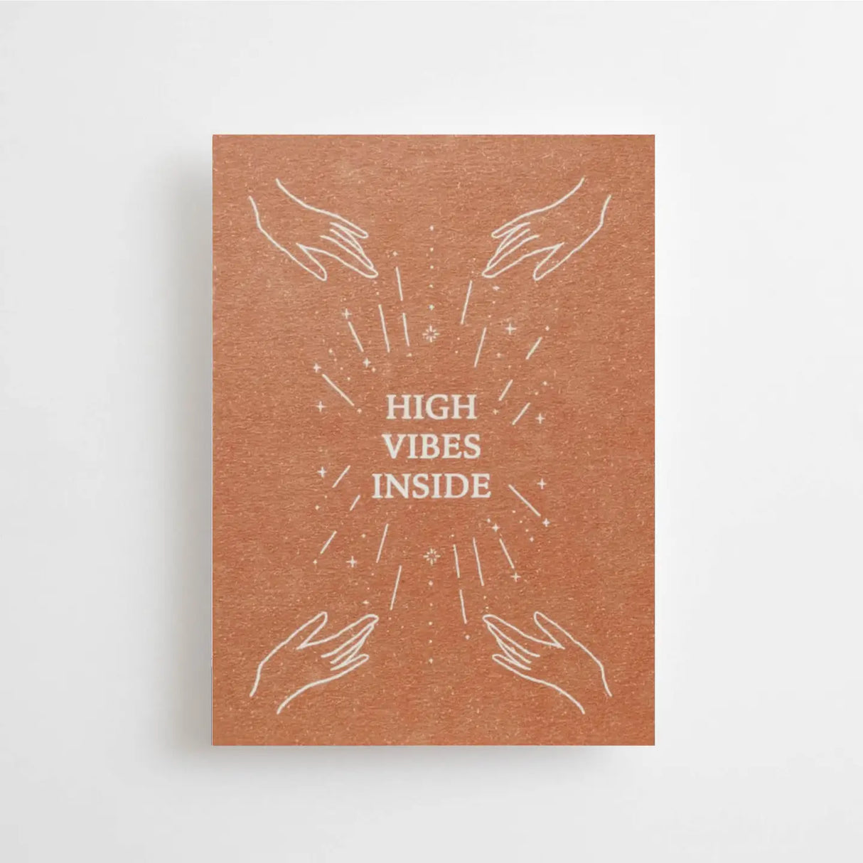 Anna Cosma Postcard - High Vibes Inside