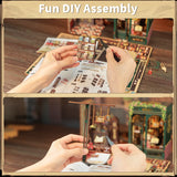 Diy Book Nook Kit: Owl Bookstore