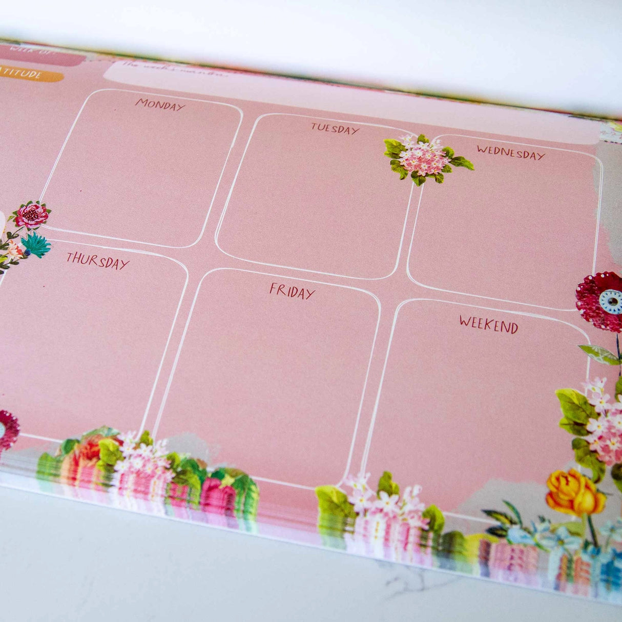 Heart-Led Weekly Planner Notepad