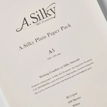 Apica A. Silky Premium Plain A5 Paper Pack