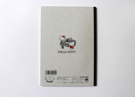 Tsubame Fools A5 Grid Notebook - Hello Kitty