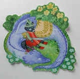Marika Paz Illustration - A Knight's Rest Sticker