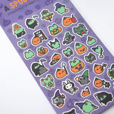Robot Dance Battle - A Spooky Day Planner Sticker Sheet