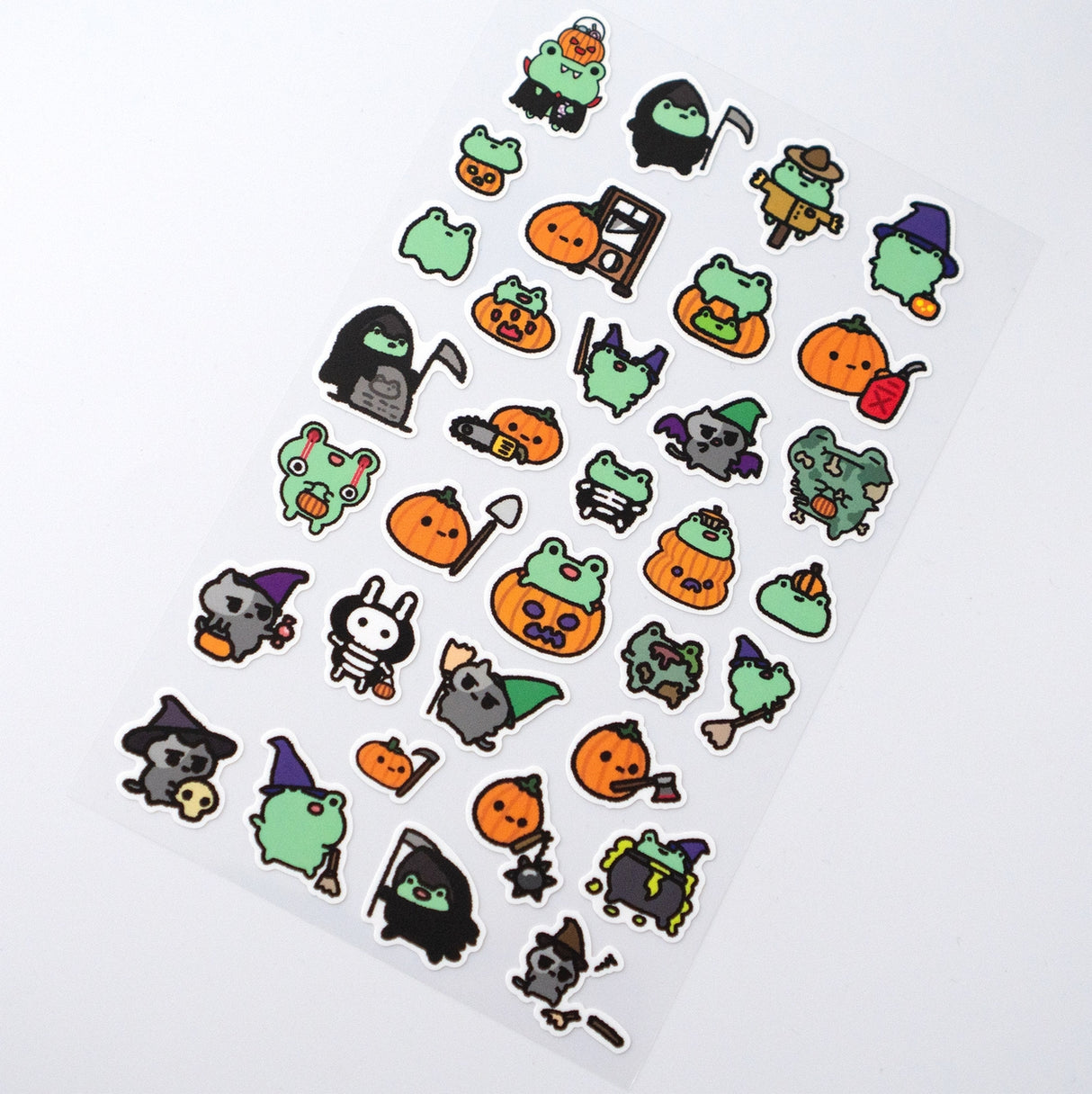 Robot Dance Battle - A Spooky Day Planner Sticker Sheet