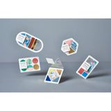 King Jim Coffret Cosmetic Motif Film Stickers Circle Pink Float