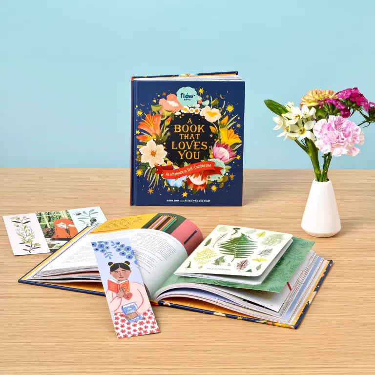 Slow down, celebrate the flaws, own the good stuff, and focus on learning to love and appreciate yourself. These themes of self-compassion and self-care are hugely popular, and Flow® has a unique and creative take on them. Now, following A Book That Takes Its Time, with 205,000 copies in print, A Book That Loves You offers a message that will resonate in its simplicity: Be sweet to yourself, no matter what kind of day you’re having.