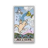 Ace of Cups Tarot Cat Meme Stickers (Minor Arcana)
