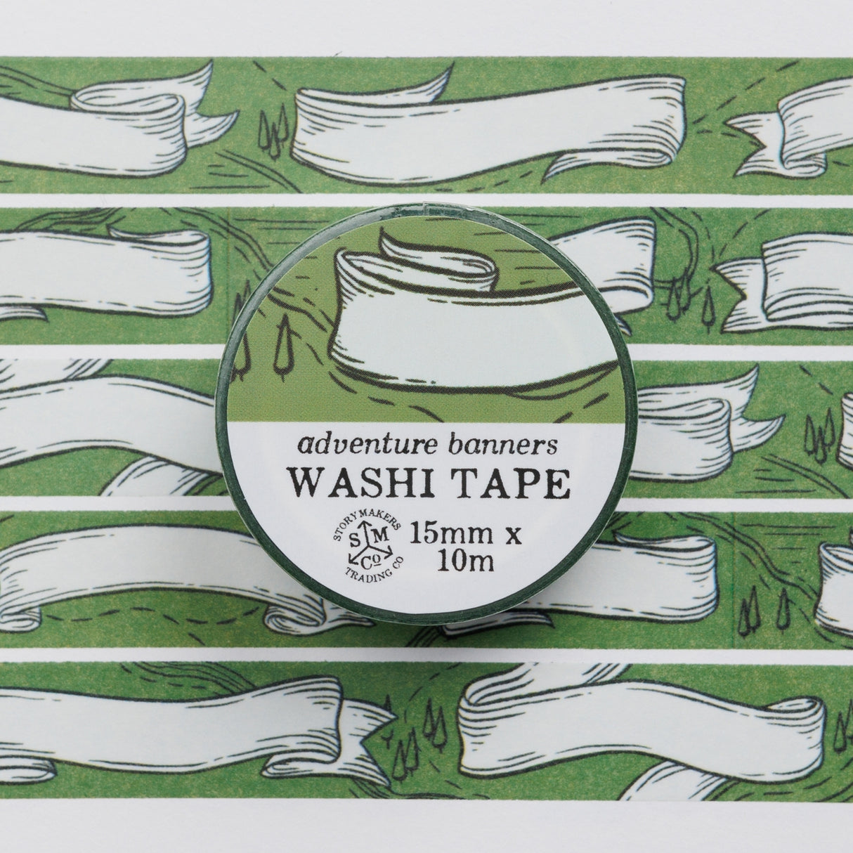 Kingdom of Threads - Adventure Banners Washi Tape