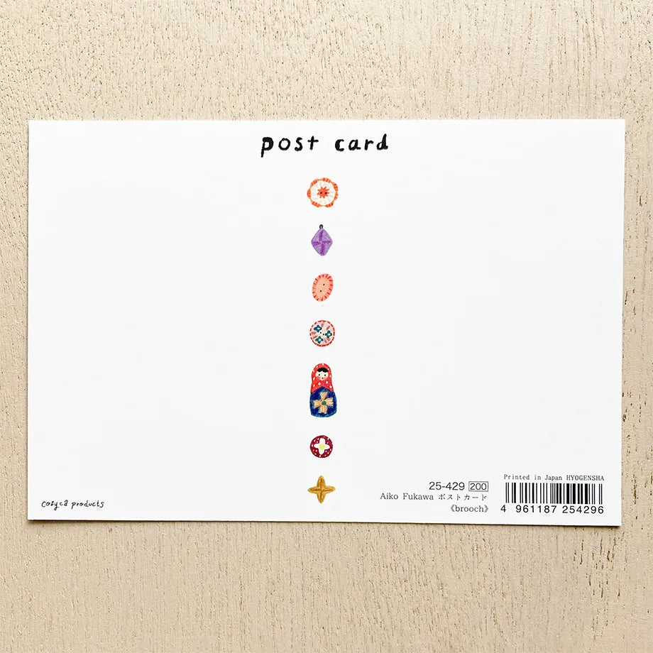 The gold foil stamping on the entire postcard shines brightly.
Full color printing is also applied to the back side.
It is also recommended to accompany gifts to loved ones or display them as an interior decoration in your room.

4 in x 6 in
Includes 1 post card