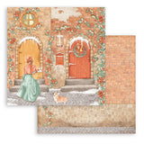 Bloc de papel navideño para todo uso, 12" x 12", paquete de 10 