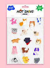 Iron-on Transfer Sheets - All Dogs Sheet Set