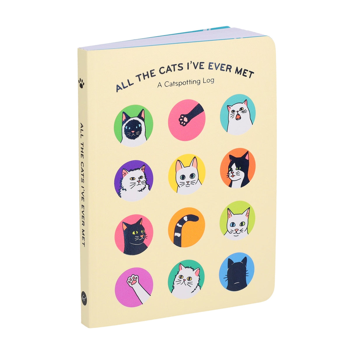Never forget a feline friend with this one-of-a-kind fill-in journal that lets you log all the cats you will ever meet!
Whether it's your local neighborhood explorer or your grandma's cuddle buddy, All The Cats I've Ever Met offers a cute way to keep track of any and all cats that cross your path.