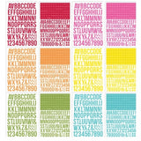 Brights Alpha Sticker Book