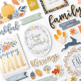 American Crafts Farmstead Harvest Thickers Stickers 46/Pkg