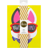 American Crafts Pawty Time Gift Bag with Ribbon Handle