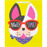 American Crafts Pawty Time Gift Bag with Ribbon Handle
