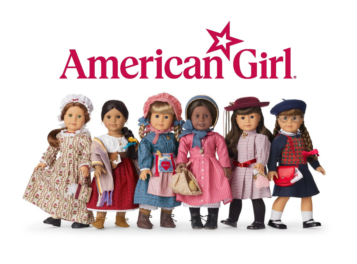 Celebrate American Girl®! This officially licensed postcard set features charming photographs of the iconic Historical Character dolls and their many adventures.

For generations, American Girl® has fostered empathy and imagination in every story. Perfect for sending to a friend or displaying on your wall or desk as an art print, these charming postcards feature delightful photos of American Girl® favorites: Samantha Parkington™, Kit Kittredge™, Molly McIntire™, Kirsten Larson™, Josefina Montoya™, Addy Walk