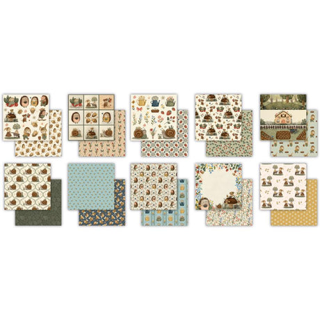 Craft Consortium Paper Pad 12"X12" - Amongst The Hedgerow