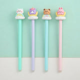 Angel Animals Gel Pen 0.5mm Black Ink
