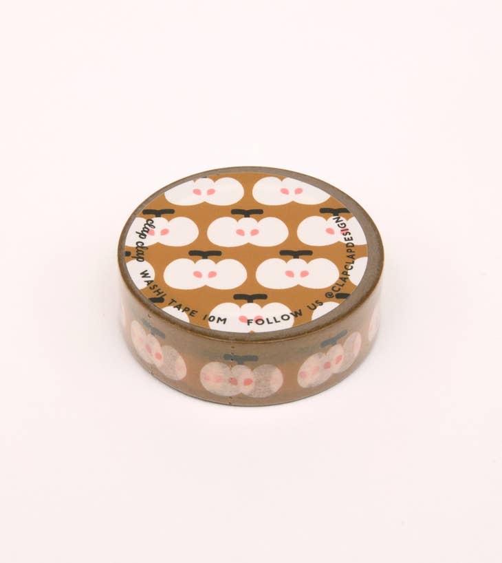 Apple Washi Tape - Honey