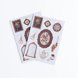 Perfect to add decorative touches to your planners and bullet journals, our high-quality stickers of hand illustrated designs are printed on deluxe matte paper. Each sticker set includes 2 sheets.

Stickers can be super helpful when setting up your monthly or daily bullet journal pages. Use these cute stickers to decorate the pages of your bullet journal, scrapbook, or planner! Plus, our uncoated matte paper stickers are easy to write on with felt tip pens without any smudging. 