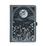 Step into a quiet night where ideas glow like fireflies. The Moonlit Garden Notebook captures the calm of a starry sky framed by wildflowers, inviting you to pause, breathe, and fill each page with inspiration. With soft moonlit tones and delicate detailing, it’s a peaceful companion for journaling, planning, or creative reflection.